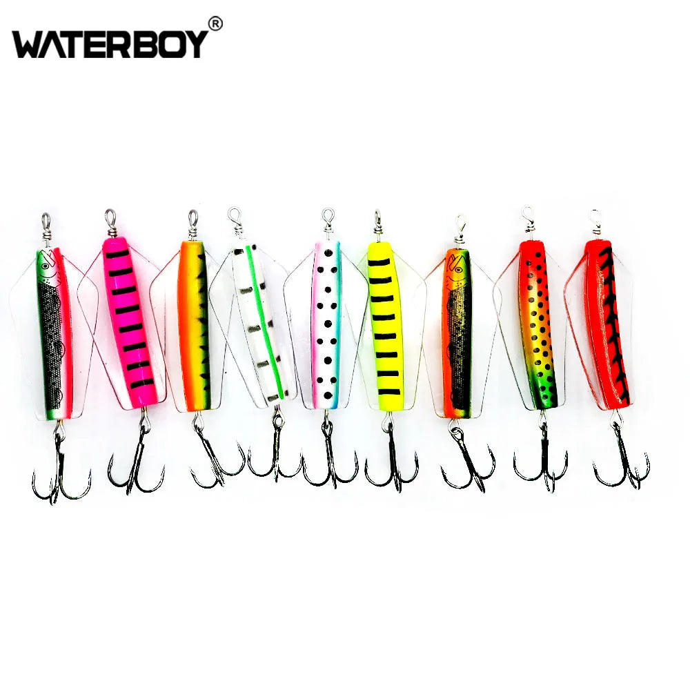 WATERBOY Devil Fishing Bait Saltwater 3.5cm 5.2cm 5.5cm 7cm Canberra Killer Tasmanian Spinner Salmon Pike Walleye Bass Lure