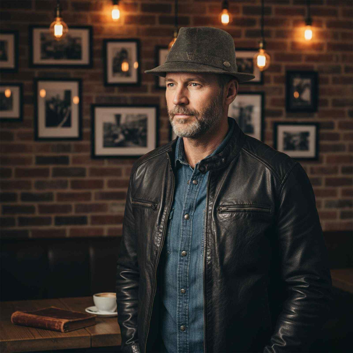 Jacaru 4801 Kangaroo Trilby Hat