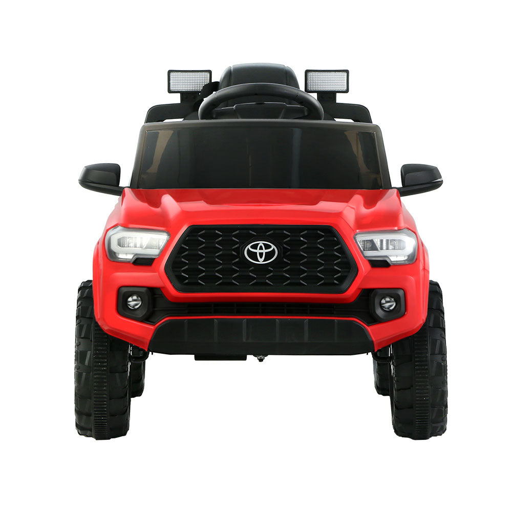 Kids Electric Ride On Car Toyota Tacoma Off Road Jeep Toy Cars Remote 12V Red