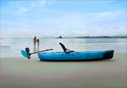 ASIWO U1 Rudder mount Adapter - Compatible for Kayaks