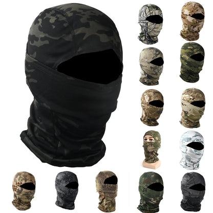 Military Camouflage Outdoor Mountaineering Cycling Fishing Hunting Hood Protection Army Tactical Head Face Cover