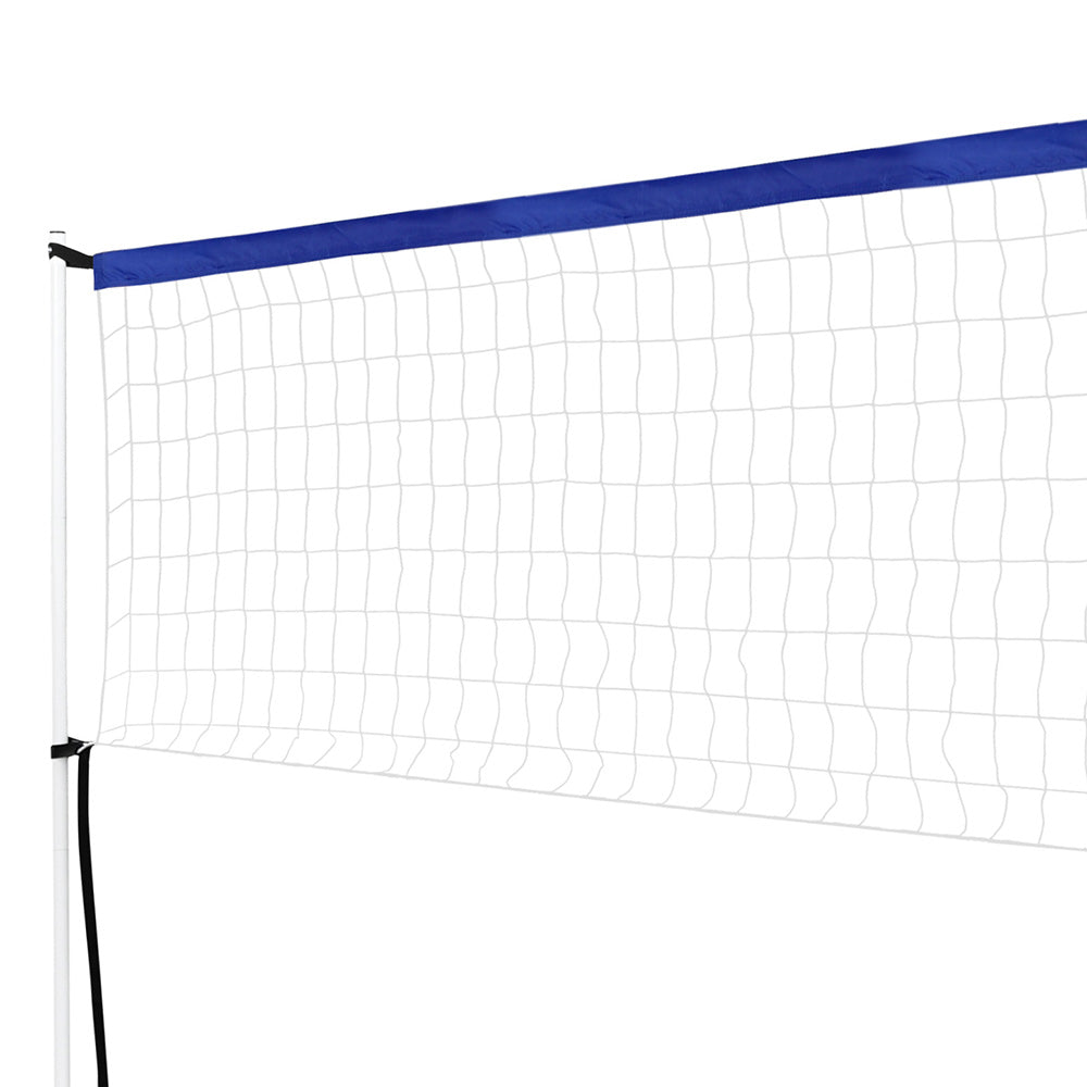 Everfit 6M Portable Volleyball Net Set Adjustable Height Multi-Sport Net with Ball and Bag