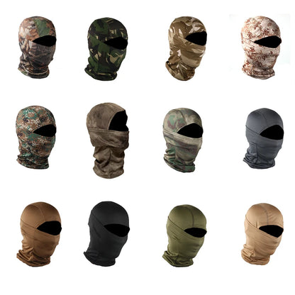 Military Camouflage Outdoor Mountaineering Cycling Fishing Hunting Hood Protection Army Tactical Head Face Cover