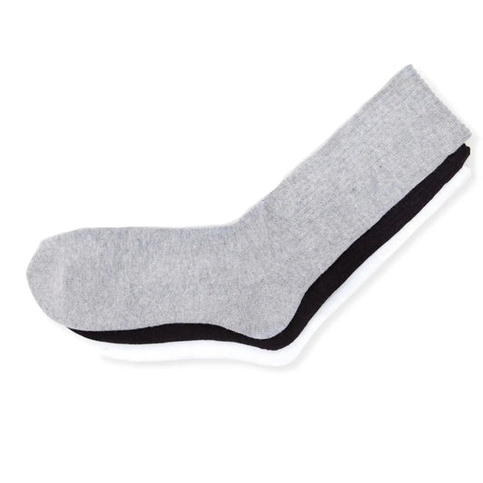 6 Pairs Cushioned Cotton Crew Sports Heavy Duty Work Socks