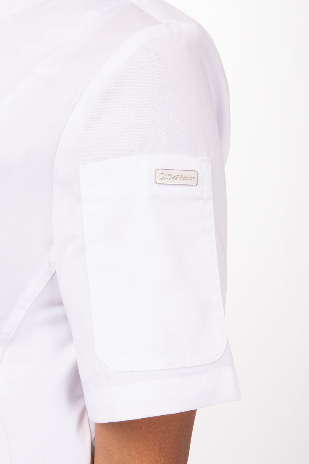 Roxby Women's White L Chef Jacket by Chef Works