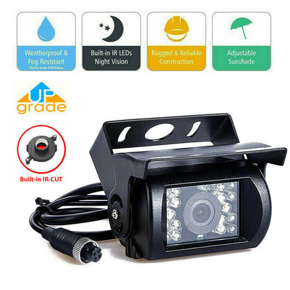 7'' Waterproof Monitor Reversing  Kit For Truck Caravan