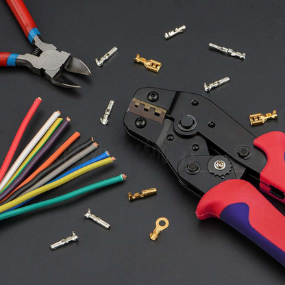 Assorted Waterproof Insulated Electrical Wiring Connectors Crimp Terminals Plier