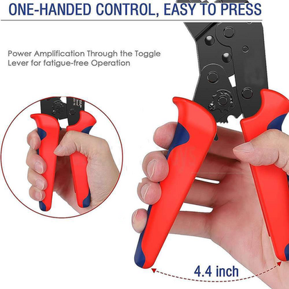 Assorted Waterproof Insulated Electrical Wiring Connectors Crimp Terminals Plier