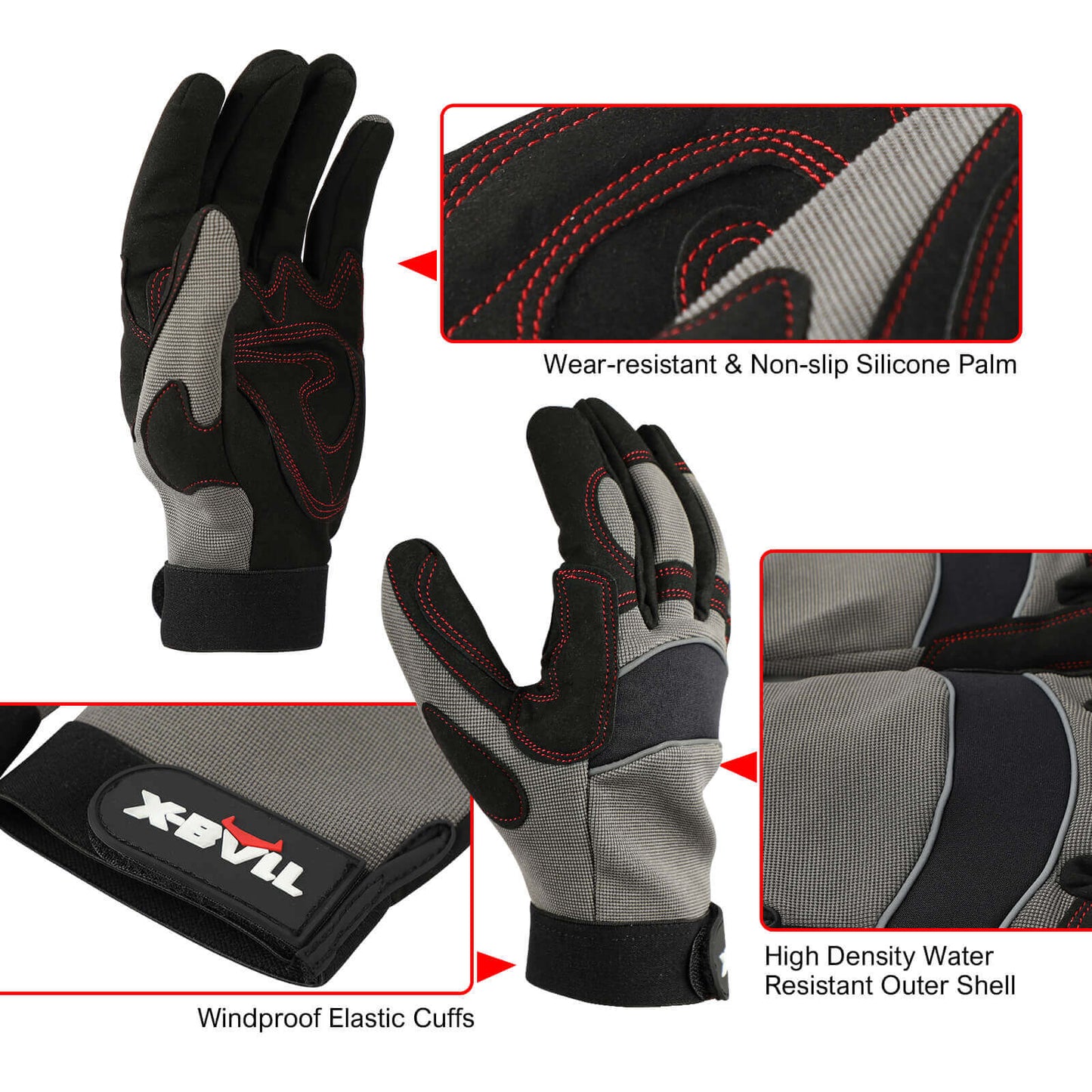 X-BULL 4WD Recovery Kit Snatch Strap Hitch Receiver Folding Shovel Survival 4X4