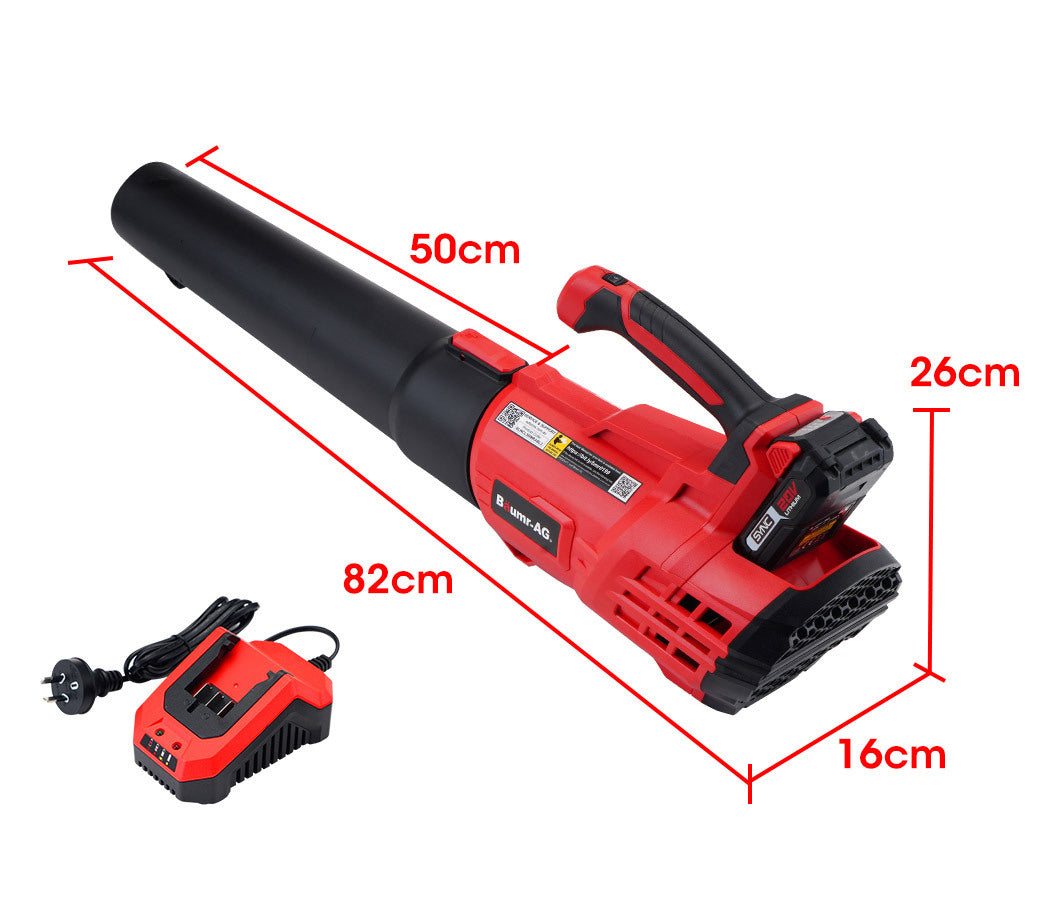 Baumr-AG 20V Lithium Cordless Leaf Blower Electric Hand-held Garden Tool