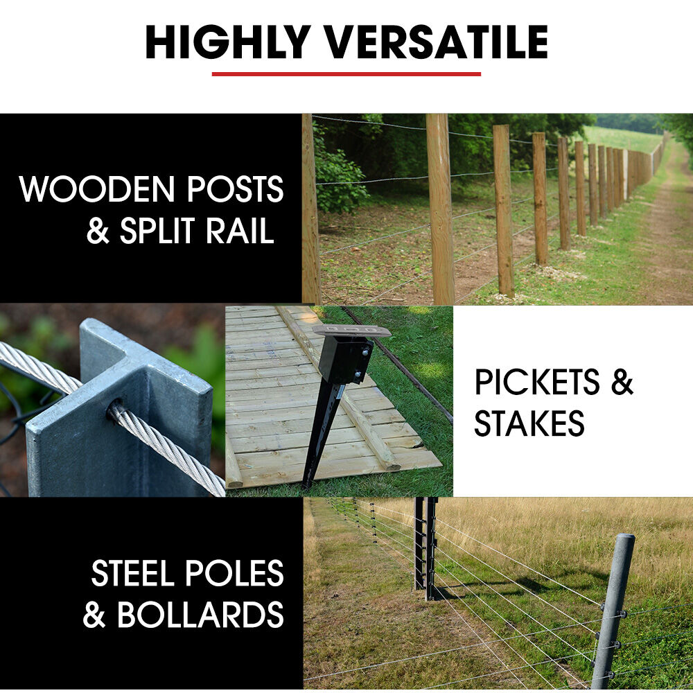 BAUMR-AG HP480 55cc 4-Stroke Petrol Post Driver, with 2 Piling Socket Sleeves