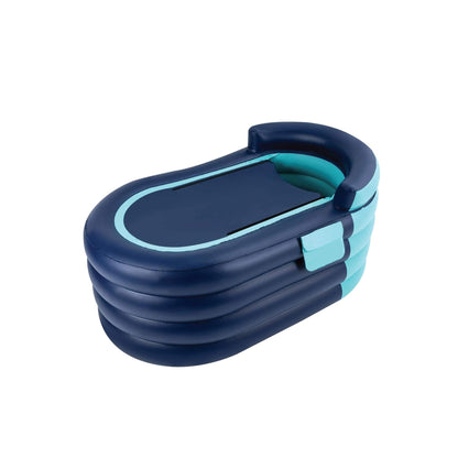 Portable Bathtub and Wireless Pump - Inflatable Foldable Collapsible Adult Tub