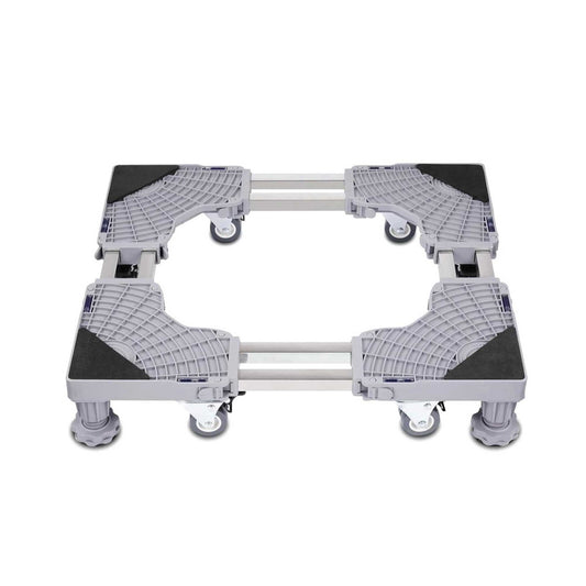 Tooleroo Adjustable Appliance Base Stand for Washing Machine with Locking Wheels