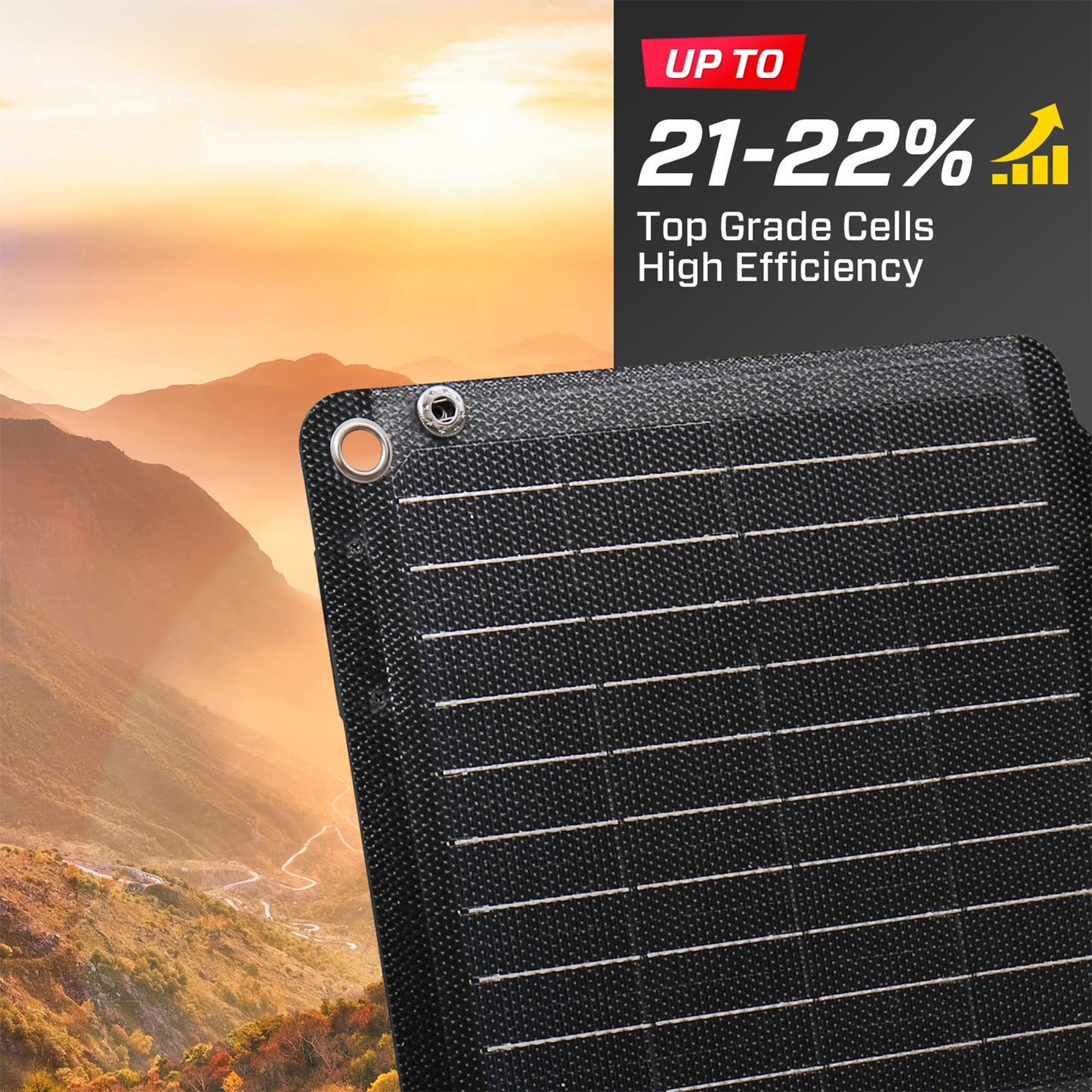 40W Solar Panel Portable Charger JumpsPower Power Generator Foldable