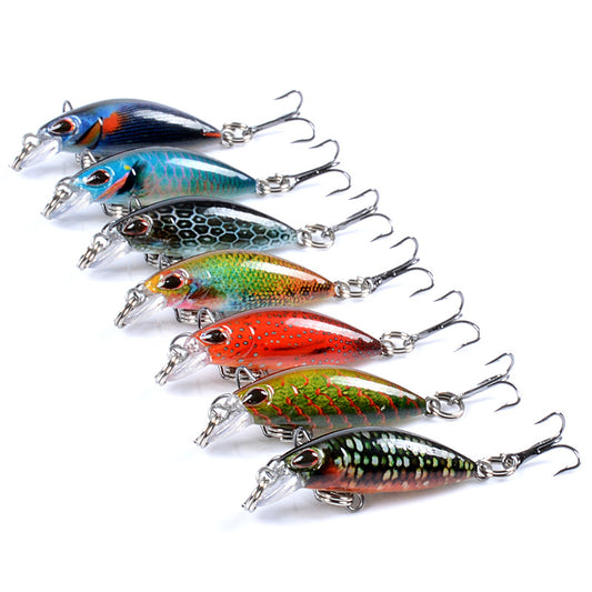 7x Popper Poppers 4.1cmFishing Lure Lures Surface Tackle Fresh Saltwater