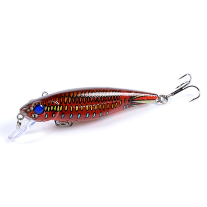 6x Popper Poppers 8.6cm Fishing Lure Lures Surface Tackle Fresh Saltwater