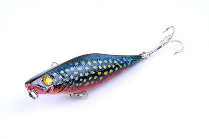 5X 7.5cm Popper Poppers Fishing Lure Lures Surface Tackle Fresh Saltwater