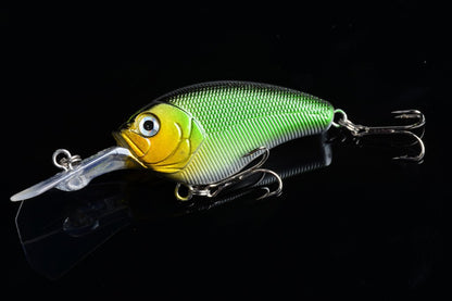 7x 9cm Popper Crank Bait Fishing Lure Lures Surface Tackle Saltwater