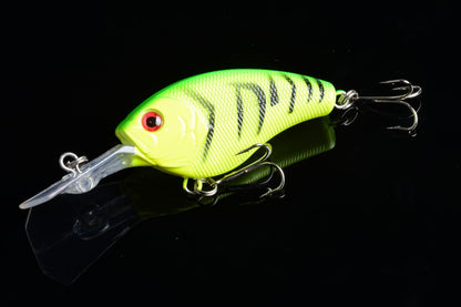 7x 9cm Popper Crank Bait Fishing Lure Lures Surface Tackle Saltwater