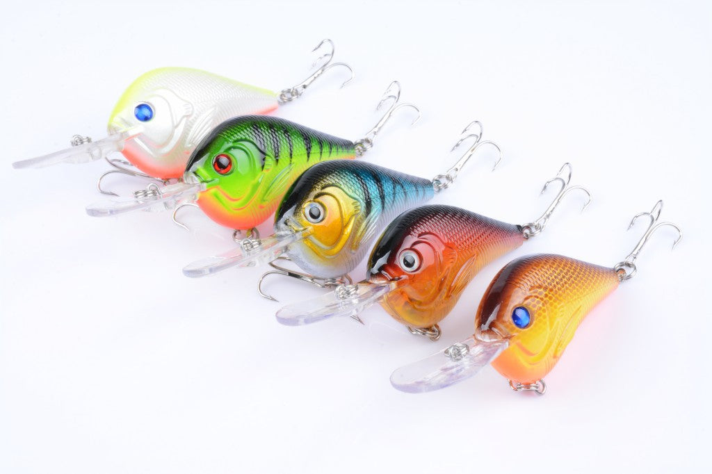 5X 9.5cm Popper Poppers Fishing Lure Lures Surface Tackle Saltwater