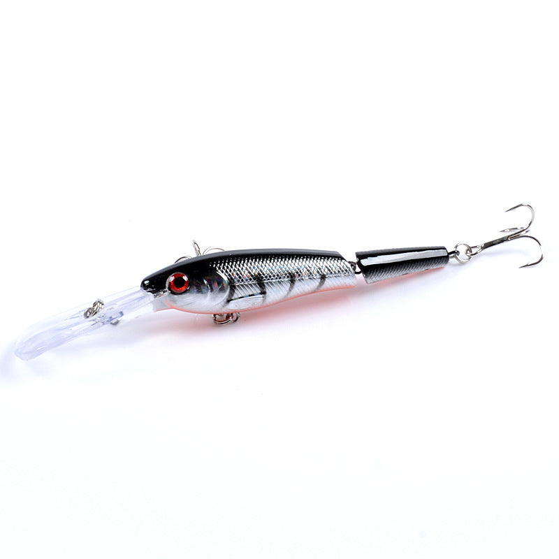 6x Popper Minnow 13.3cm Fishing Lure Lures Surface Tackle Fresh Saltwater