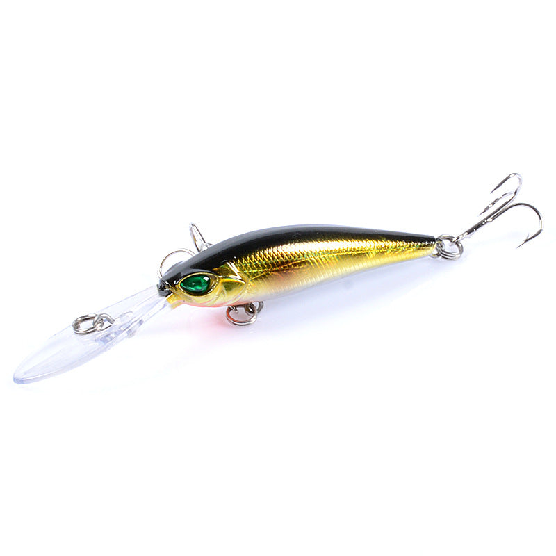 6x Popper Minnow 9.4cm Fishing Lure Lures Surface Tackle Fresh Saltwater