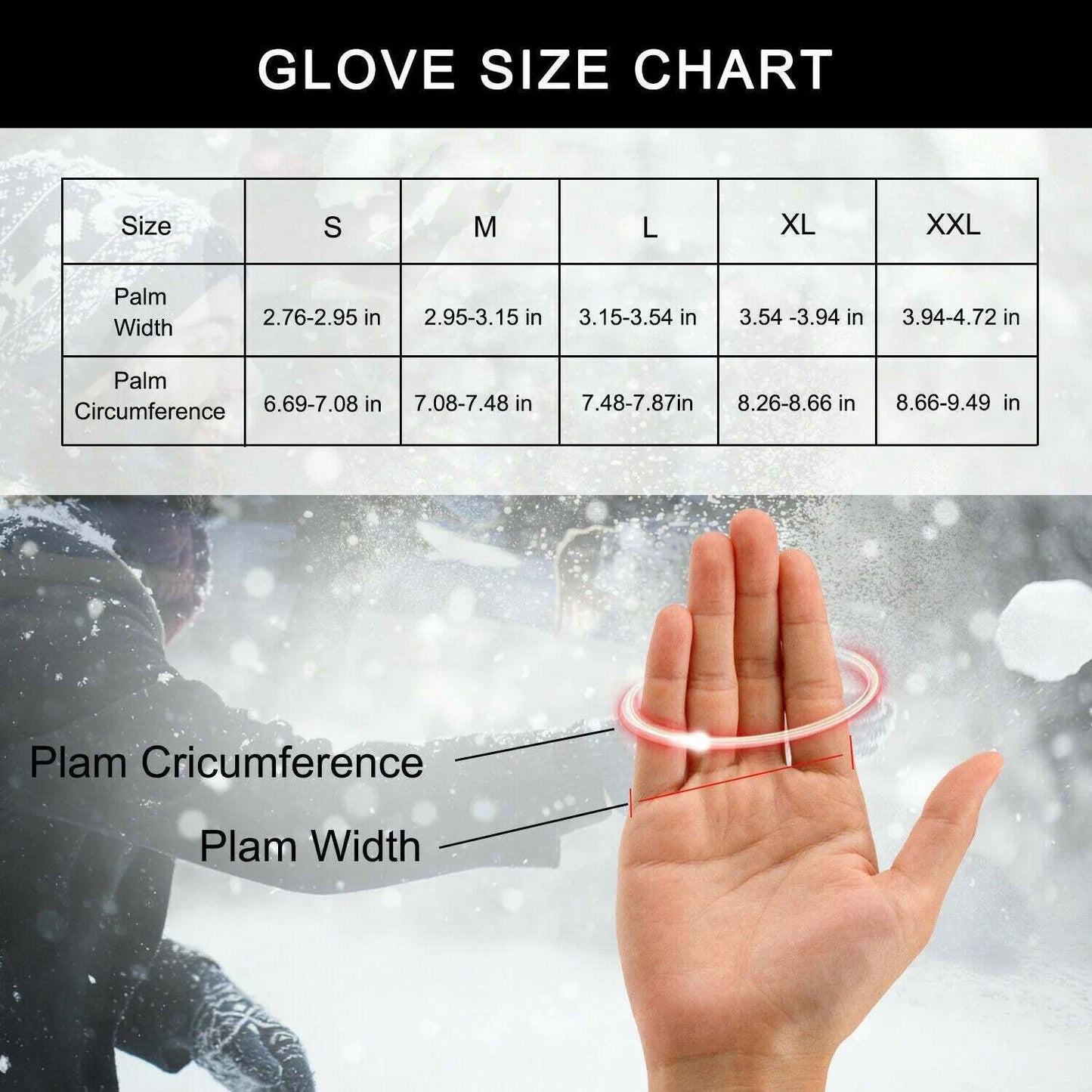 MTB Gloves Xlarge for Mountain Road Bike Breathable Winter Autumn Spring Cycling Camping Running Outdoor Sport Rockbros