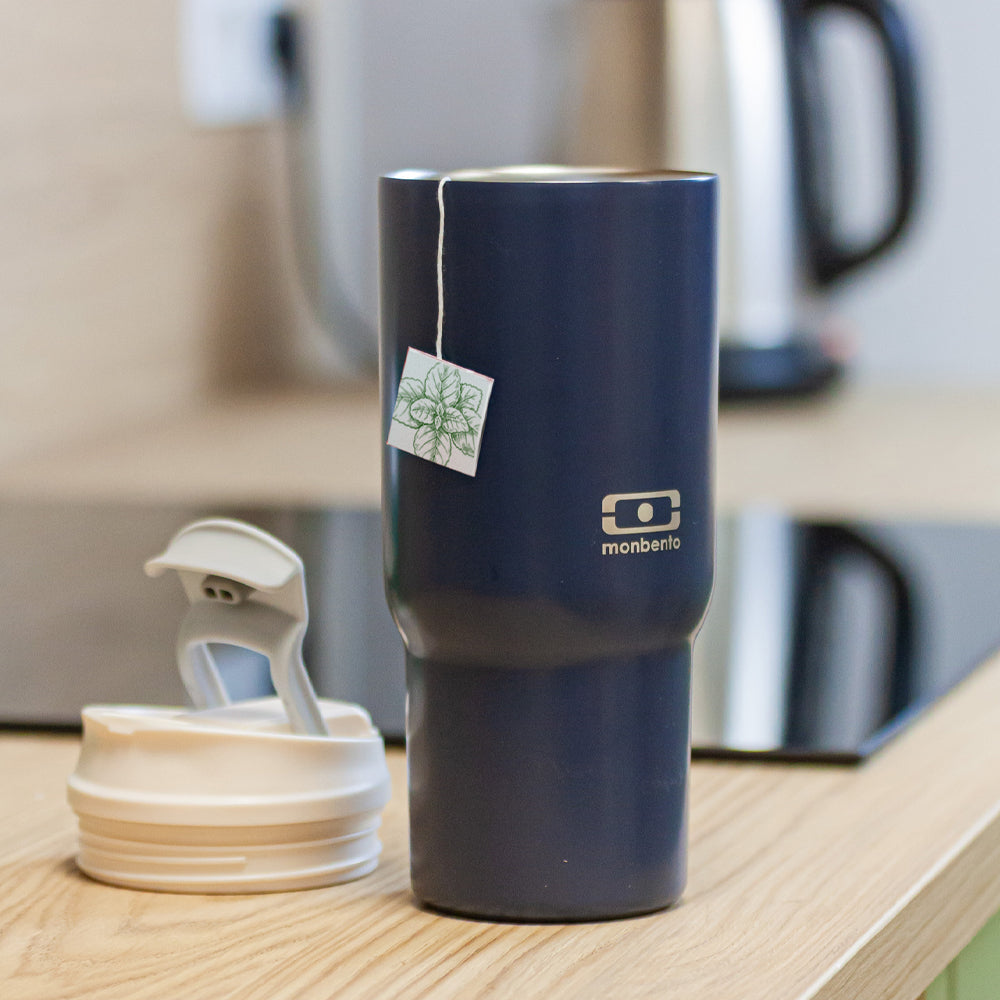 Monbento Travel Mug L - Blue Infinity