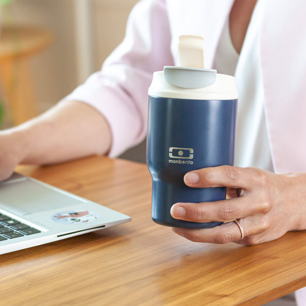 Monbento Travel Mug S - Blue Infinity