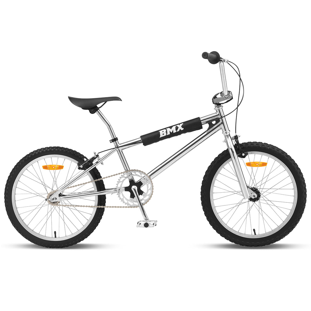 Progear Bikes Classic BMX Bike 20" in Metallic Chrome