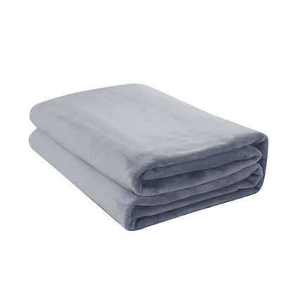 Jason 400GSM Super Soft Micro Fleece Blanket Silver King