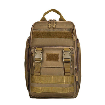 Fishing Tackle Backpack Storage Bag Shoulder Fishing Gear Bags Outdoor Backpack - Black