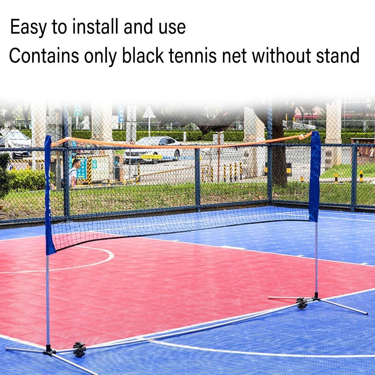 Portable Outdoor Badminton Net Set Easy Setup Adjustable Height Sports Equipment - 3.1M