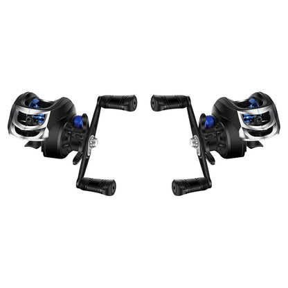 Fishing Reel Anti Frying Line Teardrop Swivel Disc Fishing Gear Spinning Reel - Left hand version
