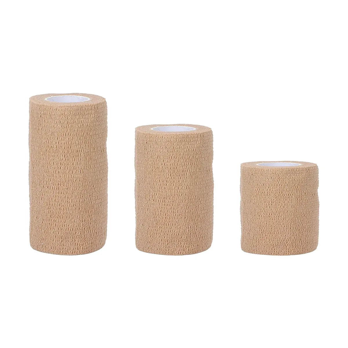 6PCS Self Adhesive Elastic Wrap Non Woven Cohesive Tape for Sports and Daily Use - 7.5cm