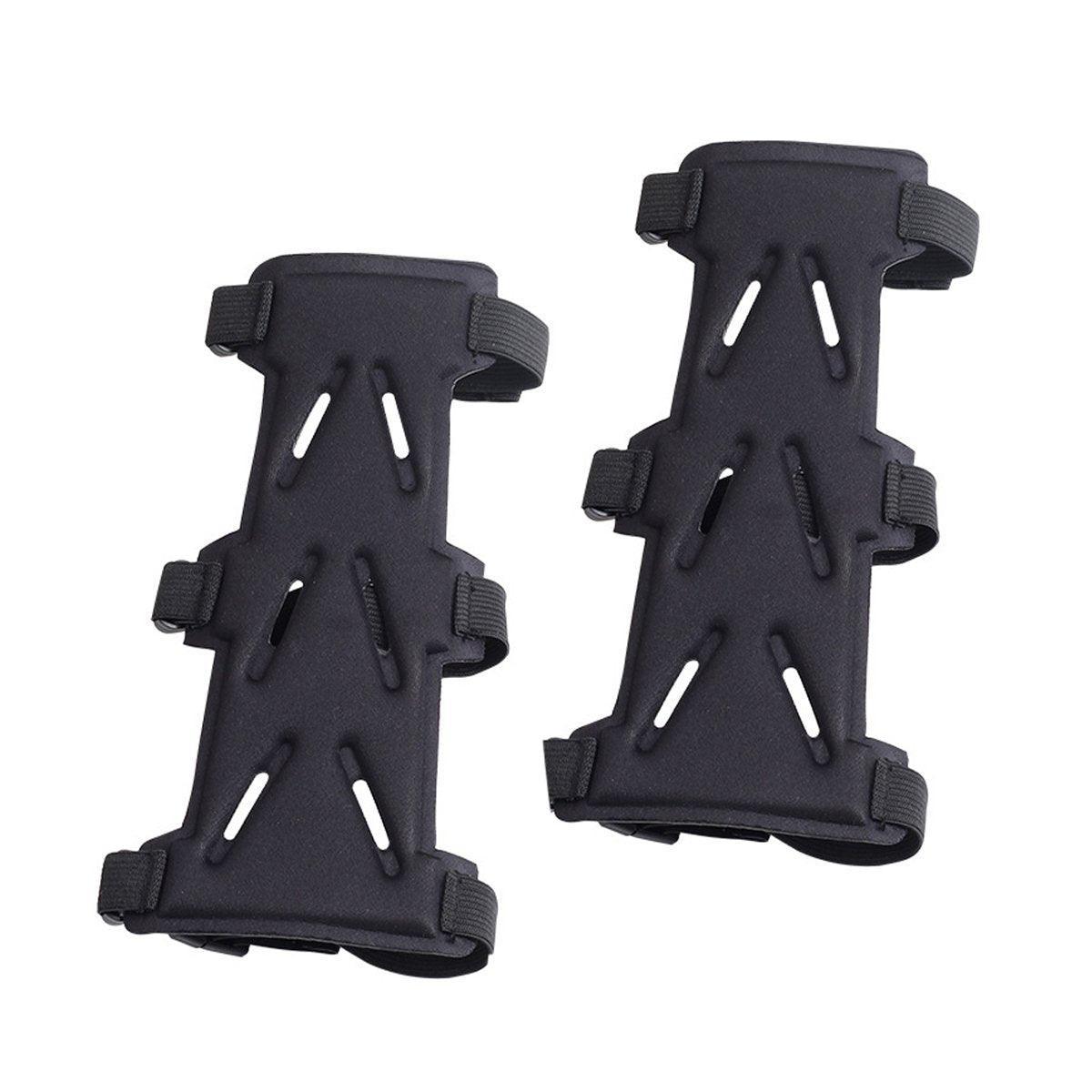 2X Archery Arm Guard Finger Guard Protective Gear For Practice Openwork