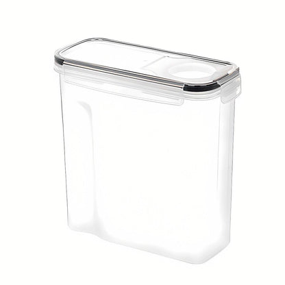 2.5L Kitchen Organizer Transparent Grocery Storage Jar for Food and Pantry Use