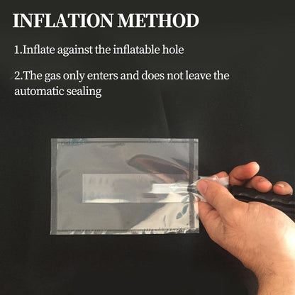 100pcs Inflatable Air Column Bag Bubble Wrap Cushion Packaging Buffer Filling - 20x20cm