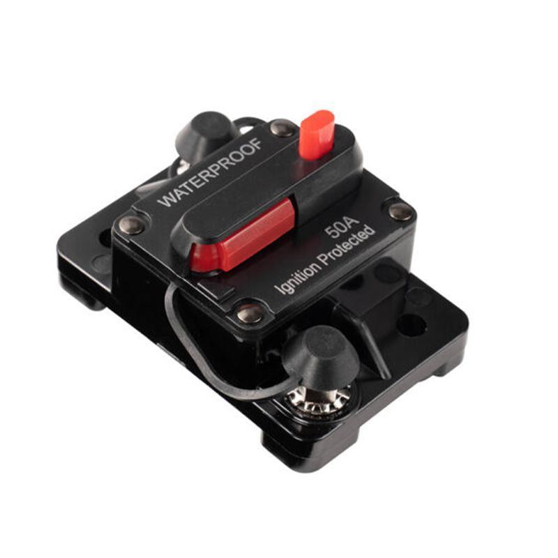 Waterproof Car Circuit Breaker Fuse Reset 30-300A AMP 12V-48V DC Car Boat IP67 - 30A