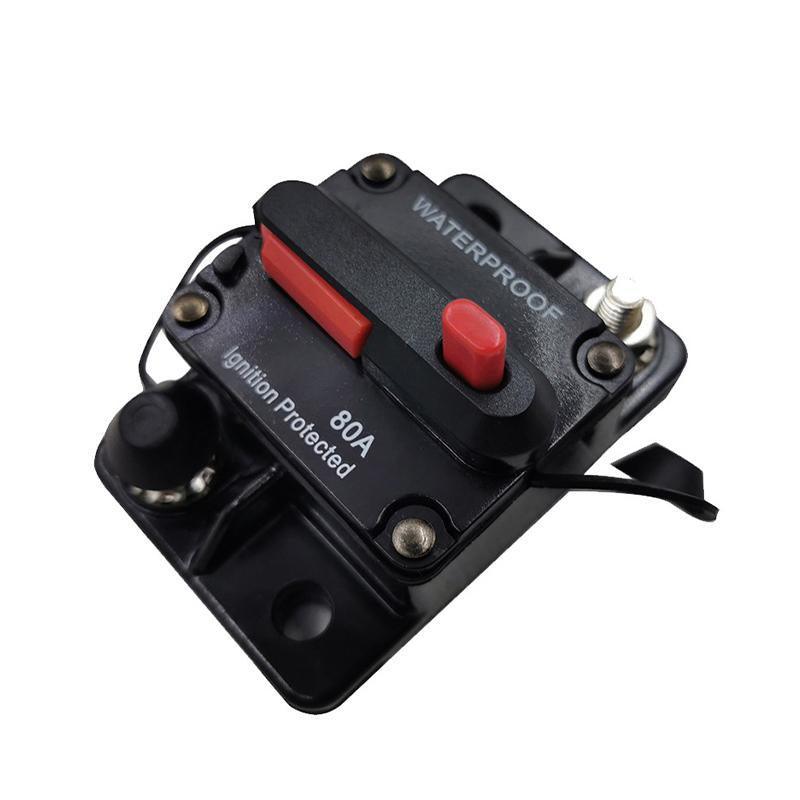 Waterproof Car Circuit Breaker Fuse Reset 30-300A AMP 12V-48V DC Car Boat IP67 - 40A