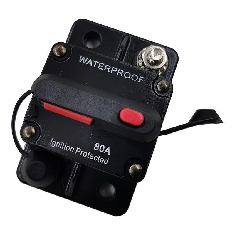 Waterproof Car Circuit Breaker Fuse Reset 30-300A AMP 12V-48V DC Car Boat IP67 - 40A