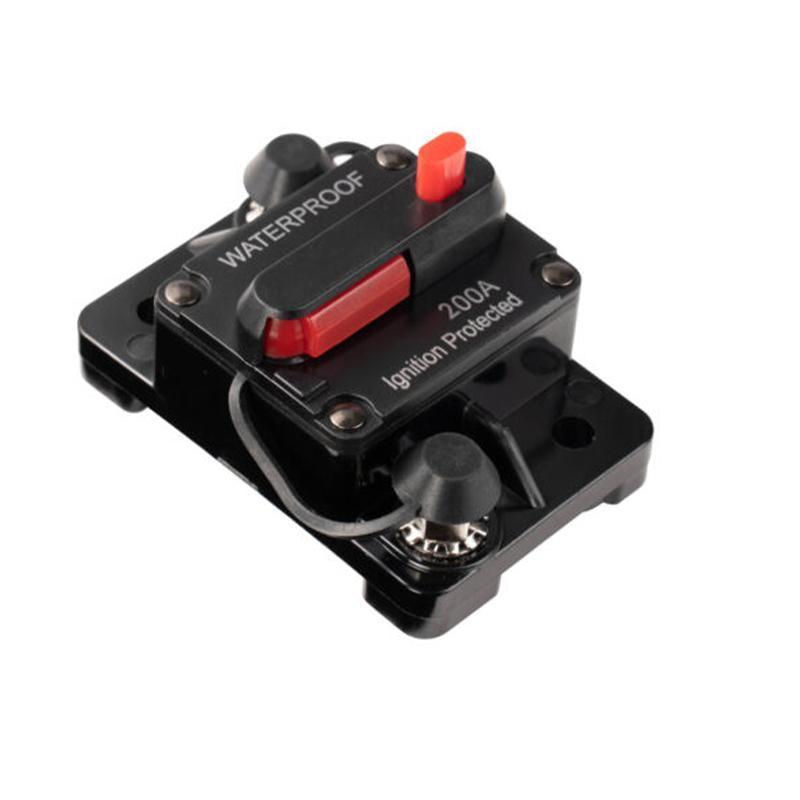 Waterproof Car Circuit Breaker Fuse Reset 30-300A AMP 12V-48V DC Car Boat IP67 - 50A