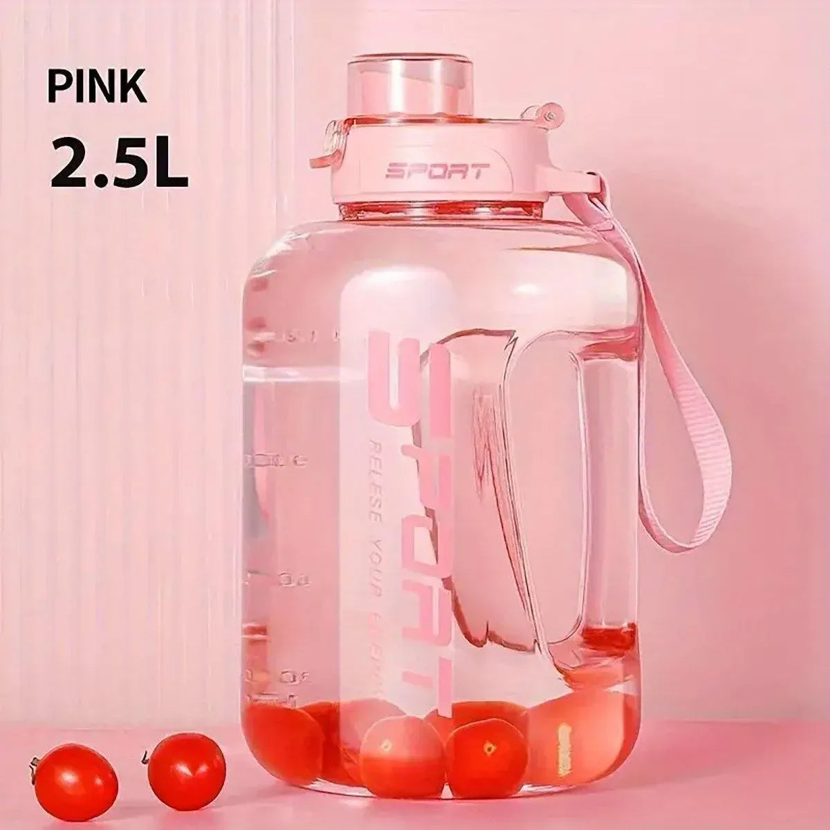 Large Capacity Water Cup Fitness Sports Water Bottle for Gym Outdoor Activities - Green