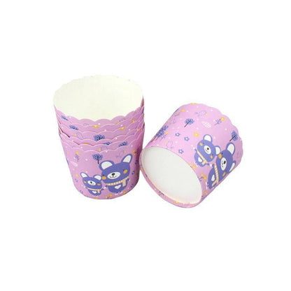 500pcs Colorful Cupcake Muffin Baking Cups Greaseproof Nonstick Paper Liners - Cupcake-500pcs-LSFTN