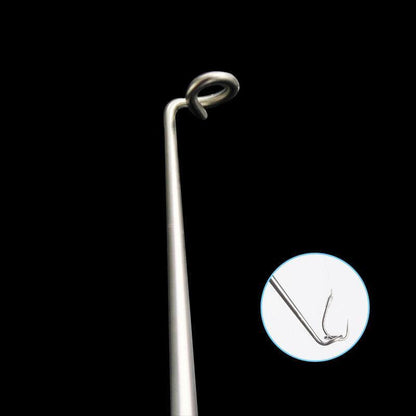 Fishing Hook Remover Stainless Steel Fishhook Dehooker Hook Detacher Extractor - Black