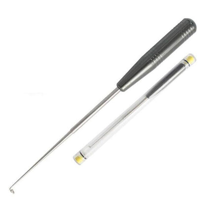 Fishing Hook Remover Stainless Steel Fishhook Dehooker Hook Detacher Extractor - Black