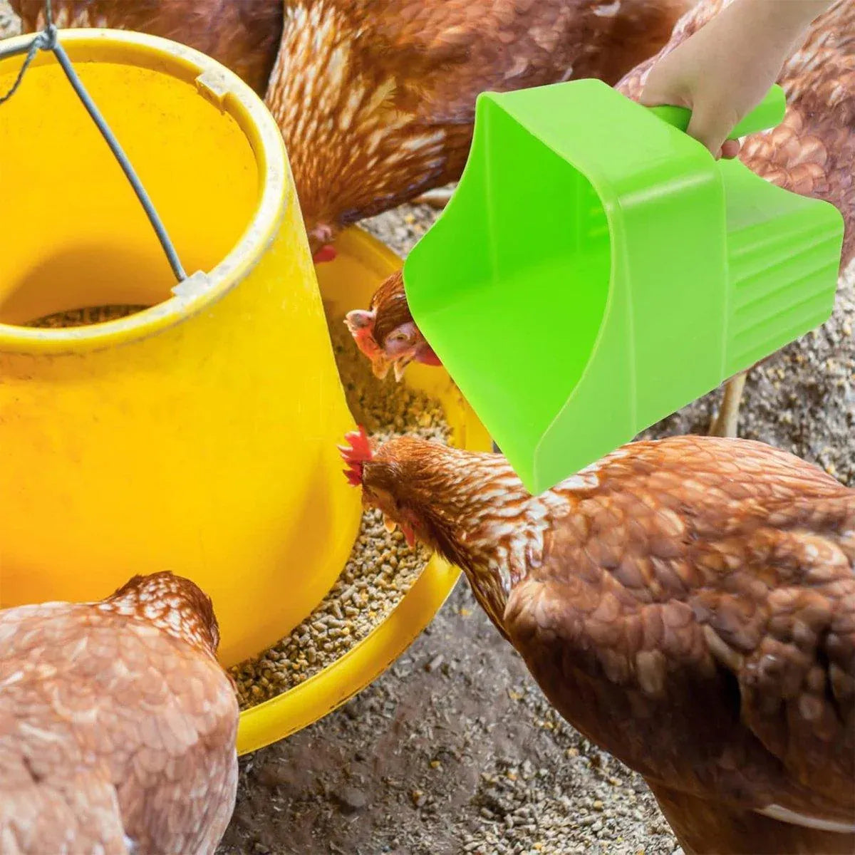 Large Durable Feeding Shovel for Pigs Cattle Sheep Thickened Breeding Tool