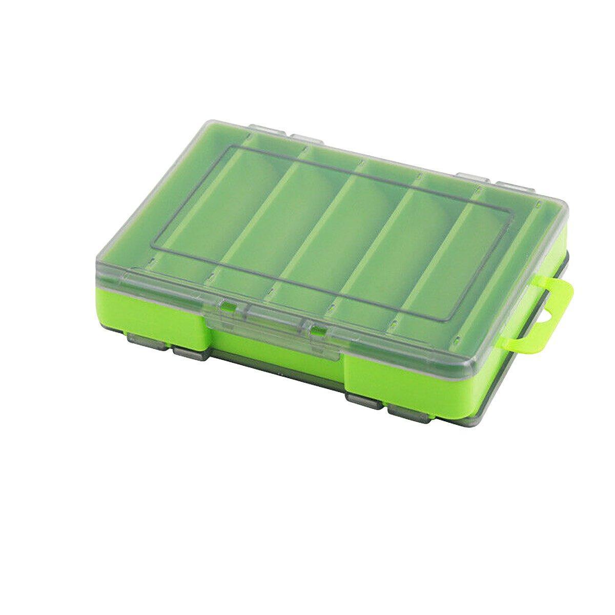 Multifunctional Fishing Bait Storage Box Accessories Gear Organizer Tool Box - Blue-S