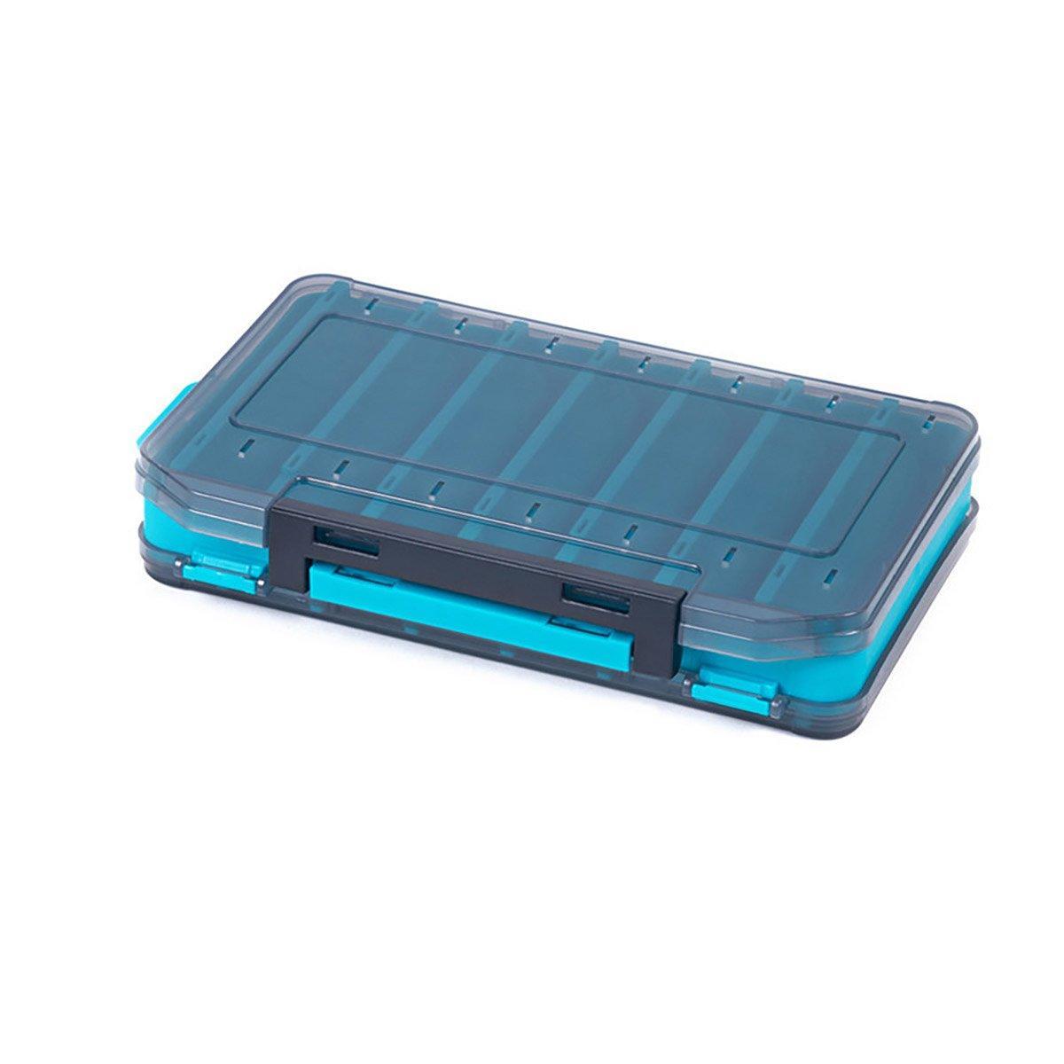 Multifunctional Fishing Bait Storage Box Accessories Gear Organizer Tool Box - Blue-S