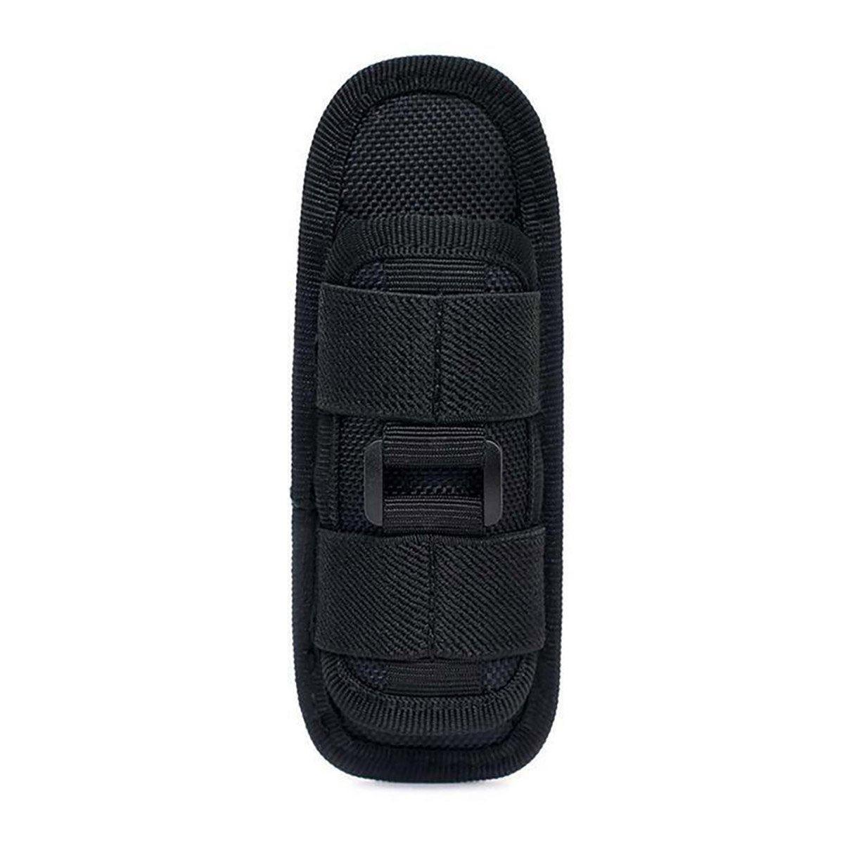 Portable Outdoor Military Flashlight Bag Pouch Tactical Case Holster Belt Holder - Green